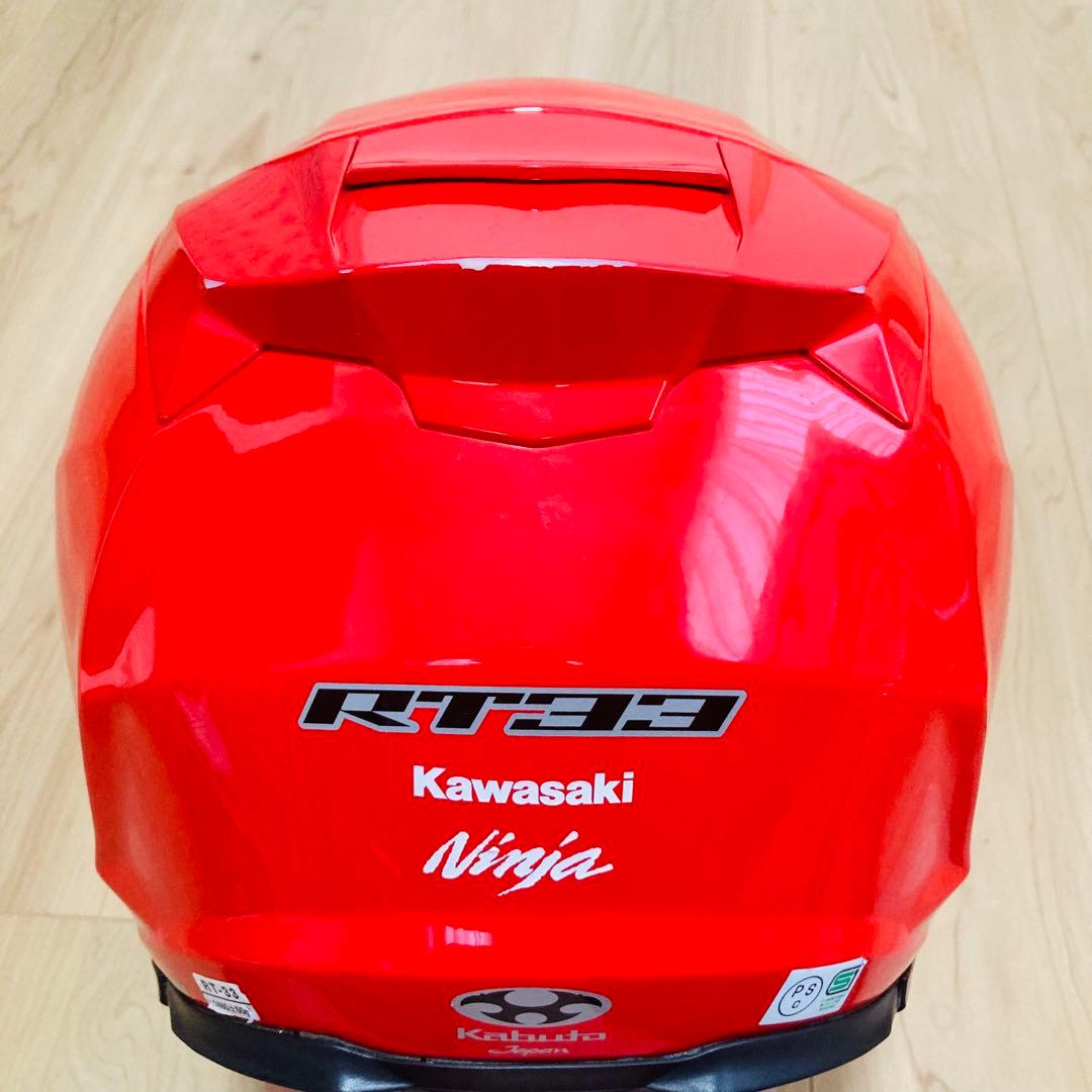 ★良品★Kabuto RT-33 レッド M size 57〜58cm