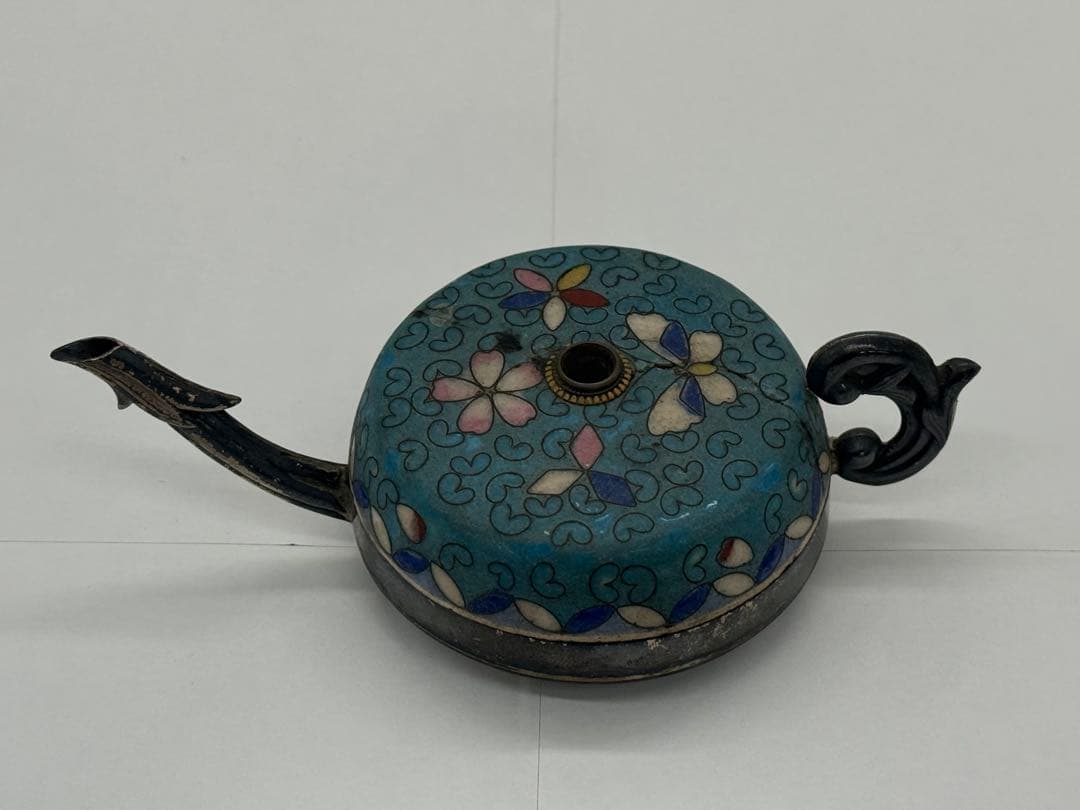 時代　純銀　七宝焼　水滴　重さ122g 送料込み260115