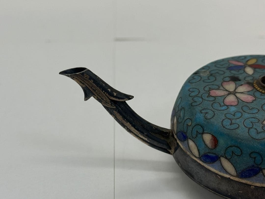 時代　純銀　七宝焼　水滴　重さ122g 送料込み260115