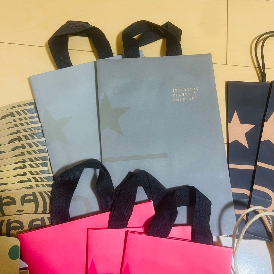 スターバックス　リワード限定オリジナルグッズ　ペーパーバッグ　ショッパー