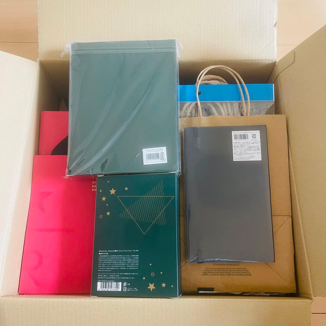 スターバックス　リワード限定オリジナルグッズ　ペーパーバッグ　ショッパー