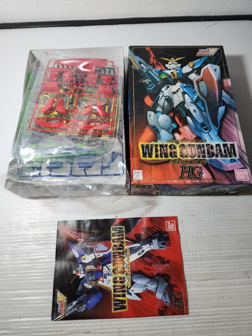 HG 新機動戦記ガンダムW 1/100 プラモデル 4箱セット 未組立保管品