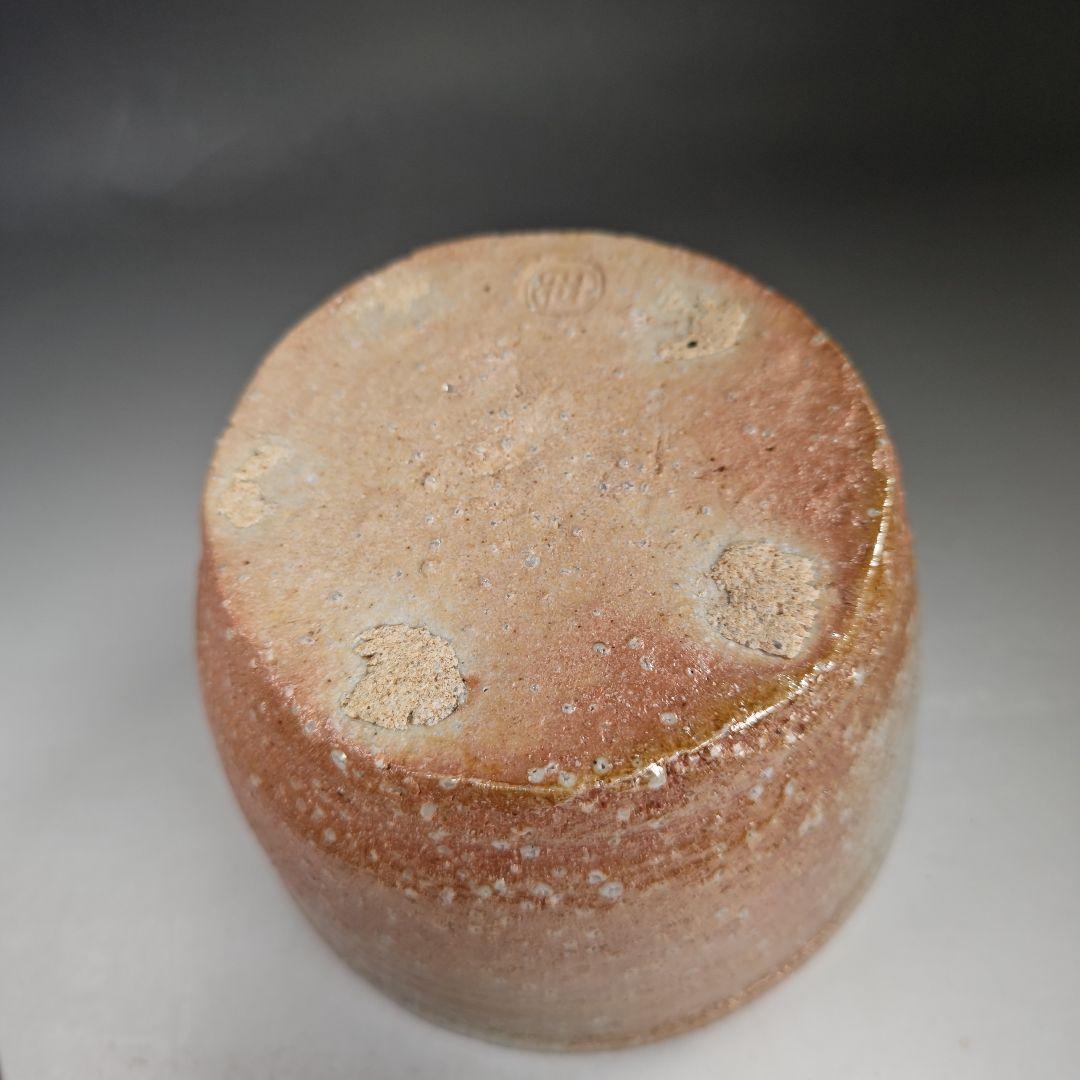 イ518 水指『信楽　広口水指　共箱』『江川拙斎作』茶道具