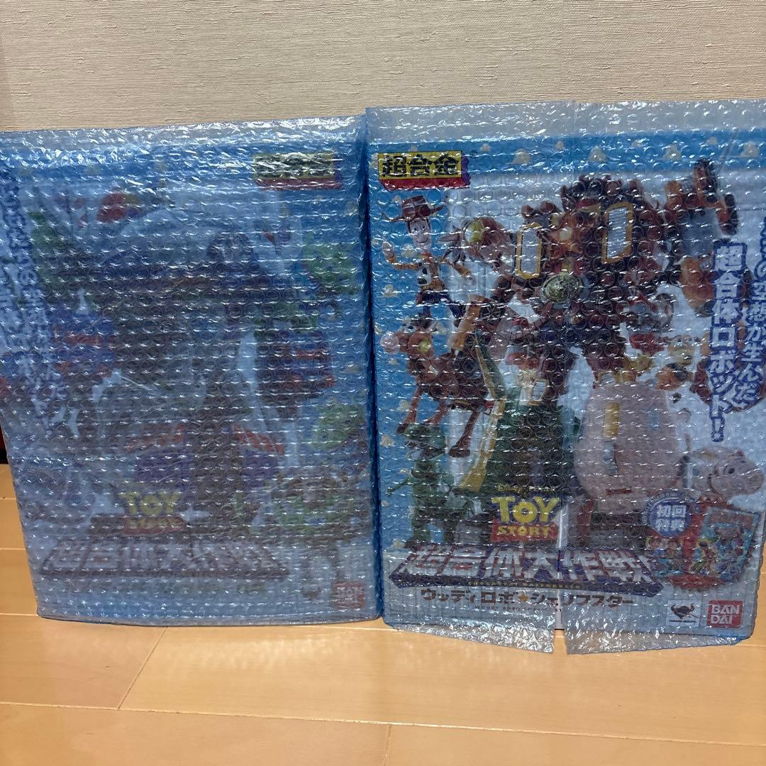 超合金 超合体 ウッディロボ・シェリフスター バズ・ザ・スペースレンジャーロボ