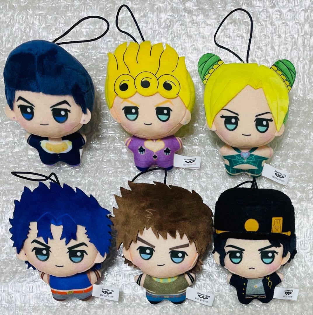 ジョジョ JOJO WORLD ちびぐるみ 新品 全6種 コンプセット