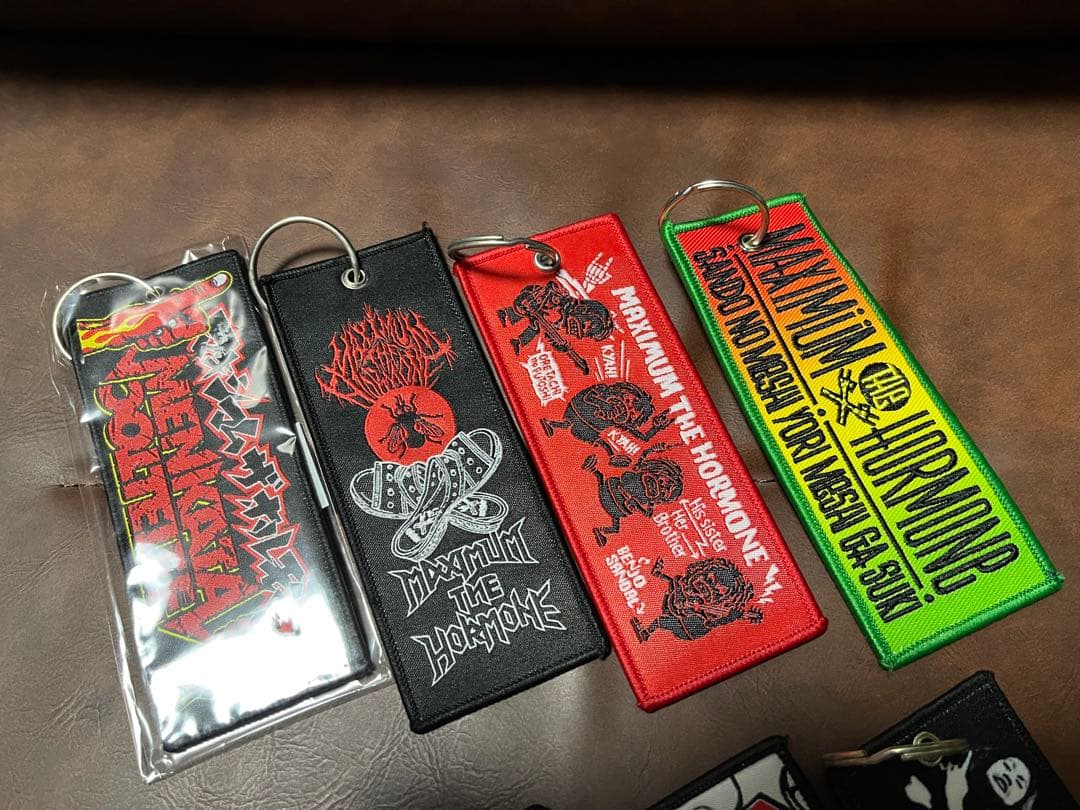 マキシマムザホルモン フライトタグ7種 ロゴアクリルキーホルダー
