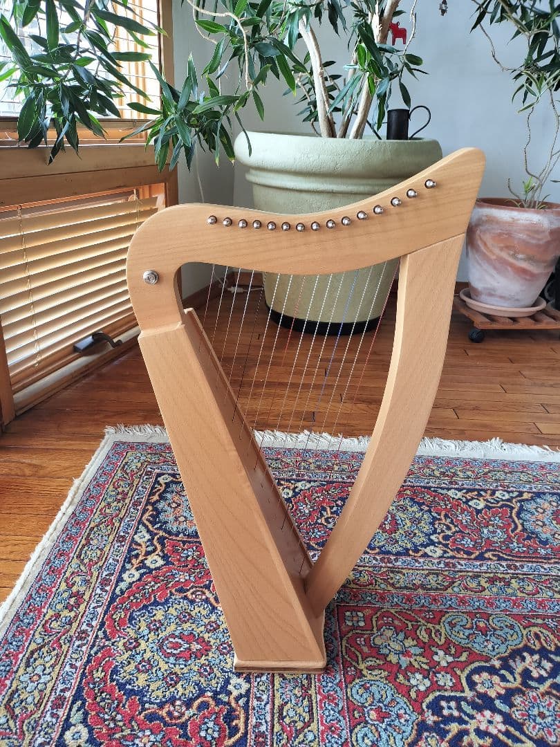 クリスハープ　15弦　ケース　備品付き