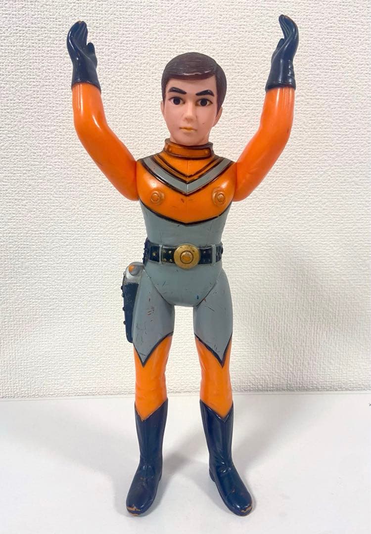 【当時物】ブルマァク ウルトラマンA TAC隊員 ヴィンテージ ソフビ