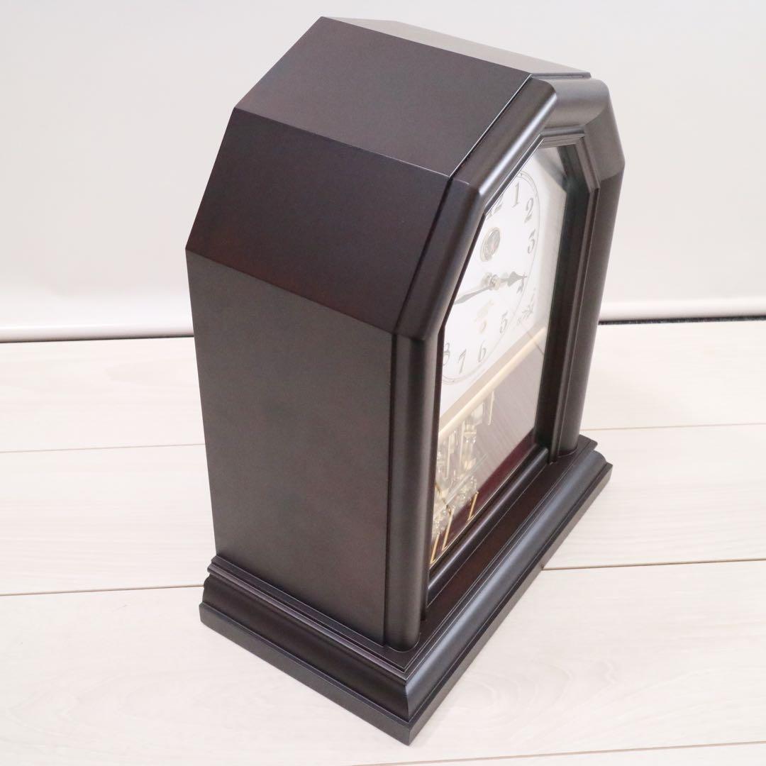 CITIZEN シチズン からくり時計 置時計 時計 KC-3100-1 濃茶