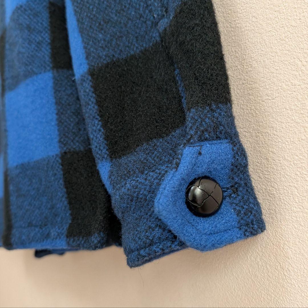 【美品】マーブルズ Marbles 9STARS バッファロージャケット 青黒