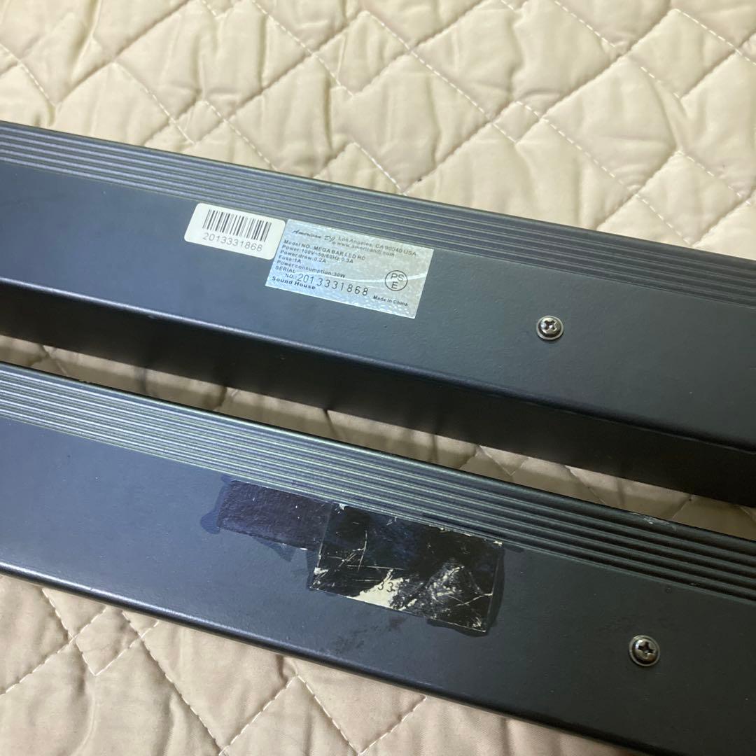 ジャンク品 American DJ MEGA BAR LED RC 2本セット