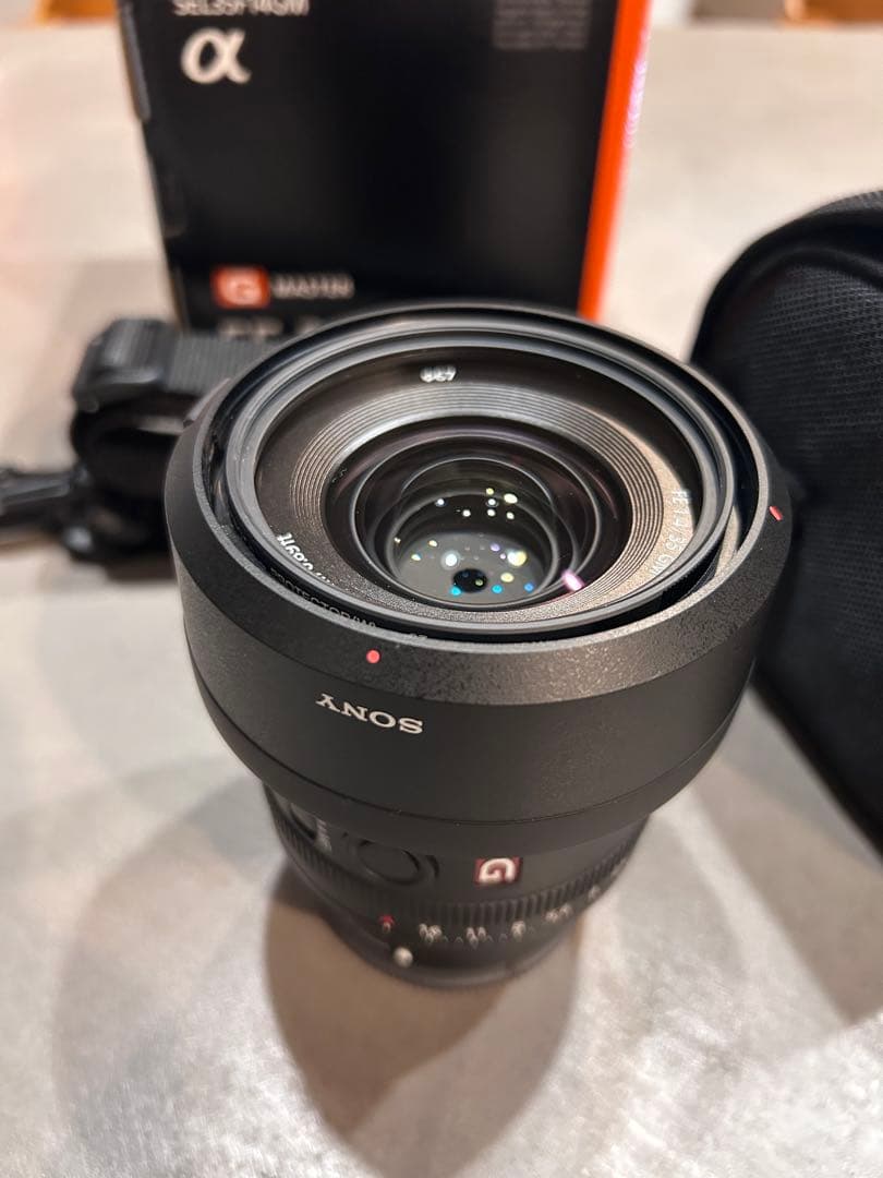 【美品】SONY FE 35mm F1.4 GM レンズ 本体