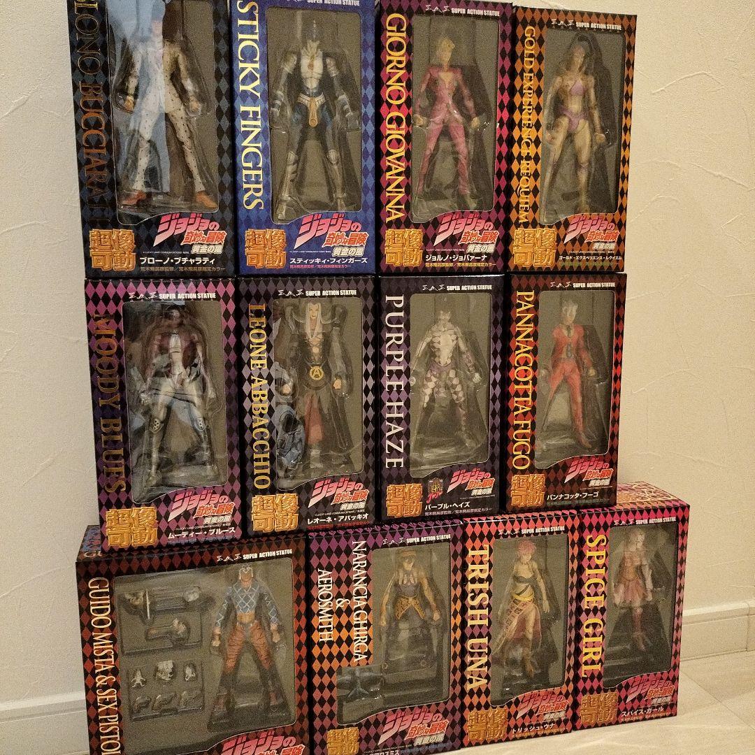 ジョジョの奇妙な冒険 超像可動　12体セット