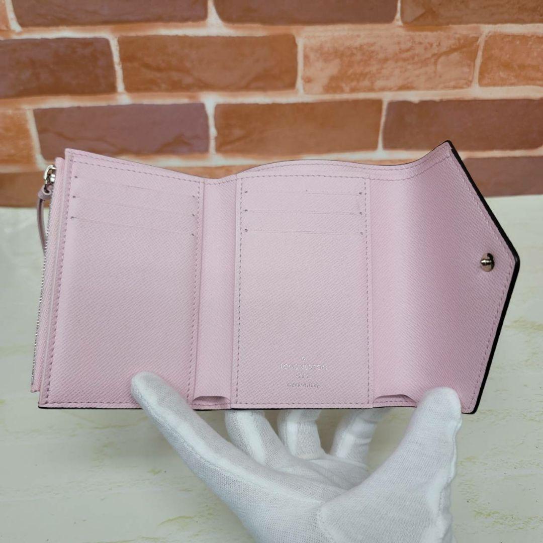 希少 美品☆鑑定済☆LOUIS VUITTONポルトフォイユヴィクトリーヌ 財布