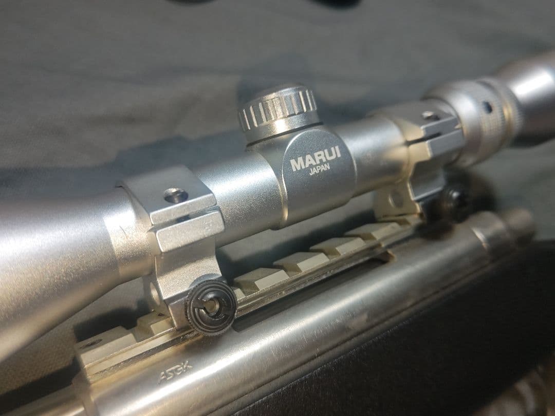 東京マルイ　VSR-10 プロハンターG　黒色木製ストックカスタム