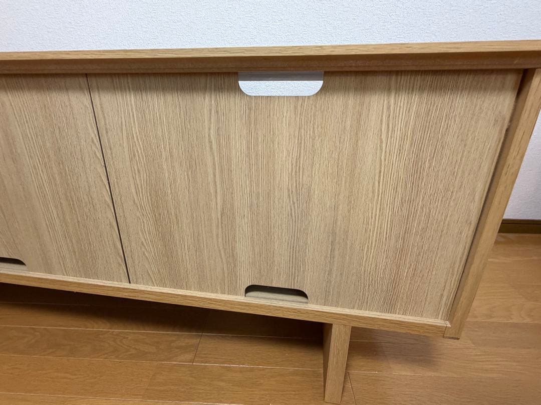 カリモク ピュアオーク材 TVボード 北欧モダンスタイル