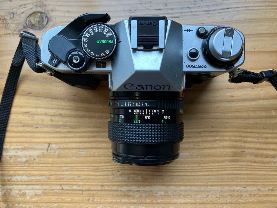 Canon AE-1 フィルムカメラ、Canon 188Aフラッシュ