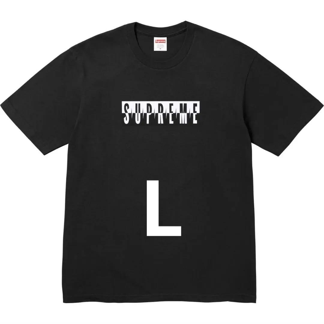 SUPREME Split Tee ブラック Tシャツ