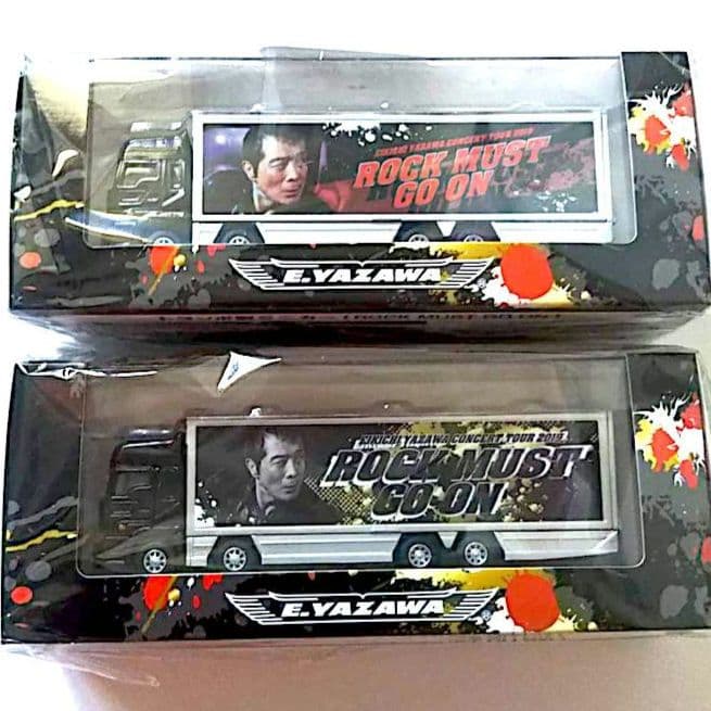 ★矢沢永吉 極上２台★会場限定トランポ ROCK MUST GO ON　ミニカー