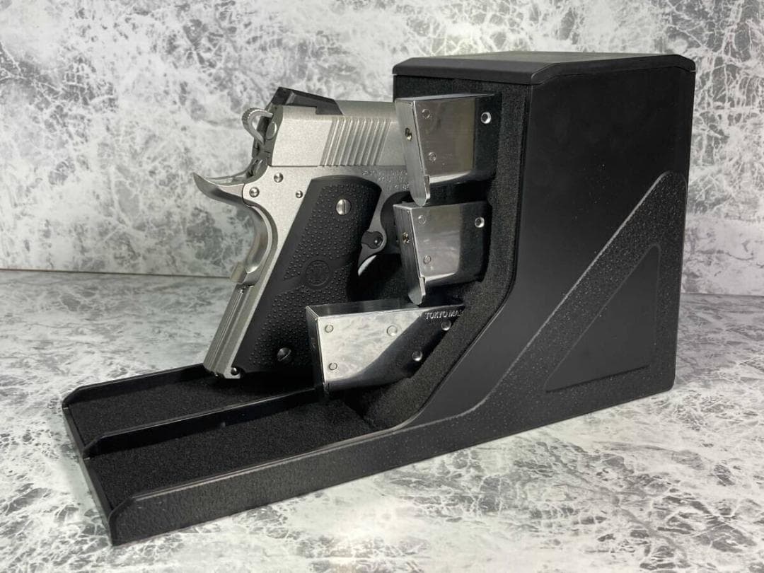 「エアガン　ハンドガン 収納ボックス　1丁＆3マグ　サバイバルゲーム」jo-db