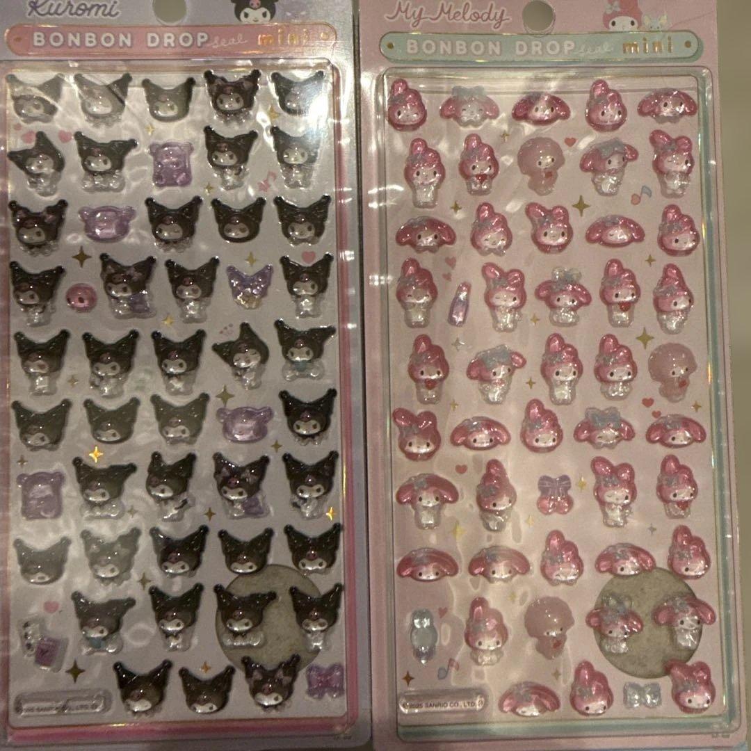 『正規品』たまごっちボンボンドロップシール　サンリオミニ全種　眼福12枚セット