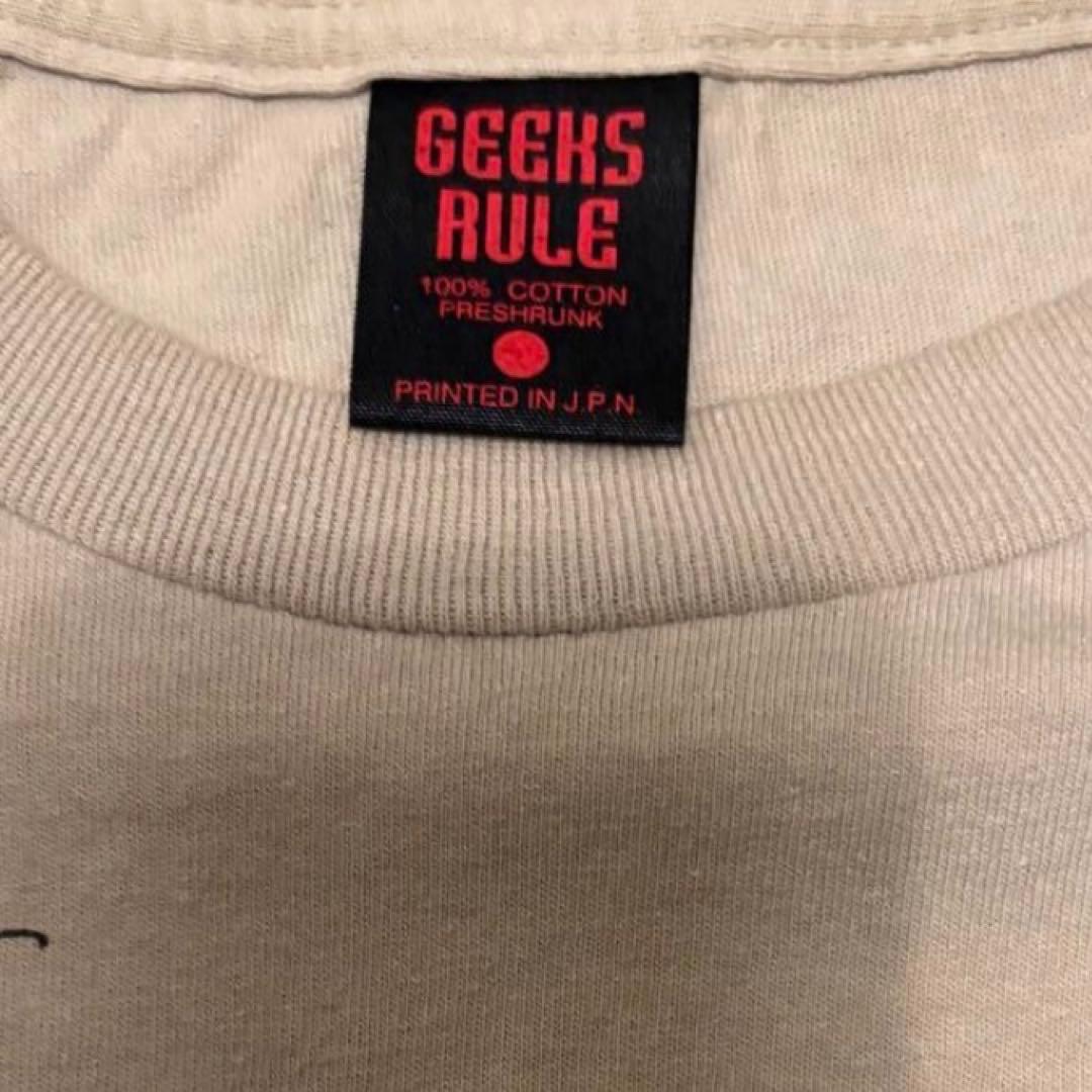 【価格交渉可】 GEEKS RULE daft punk ベージュ Tシャツ
