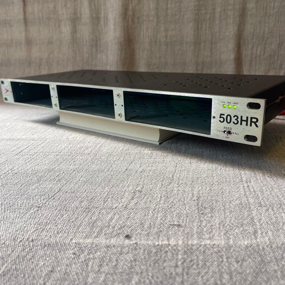 A Designs 503HR 1U 3スロットシャーシ 外部PSU + おまけ