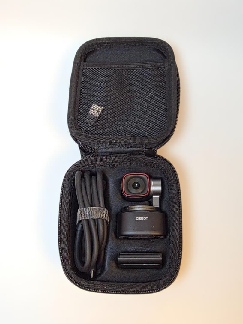 OBSBOT Tiny 2 ウェブカメラ 本体＋付属品一式 動作確認済み 箱なし