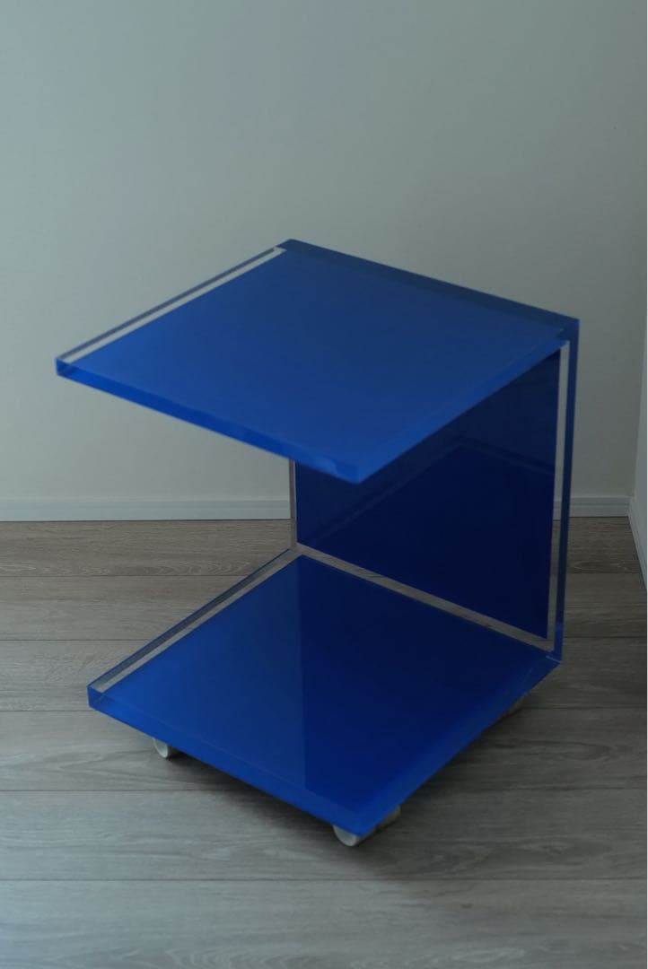 希少 アクリルサイドテーブル　検）倉俣史朗