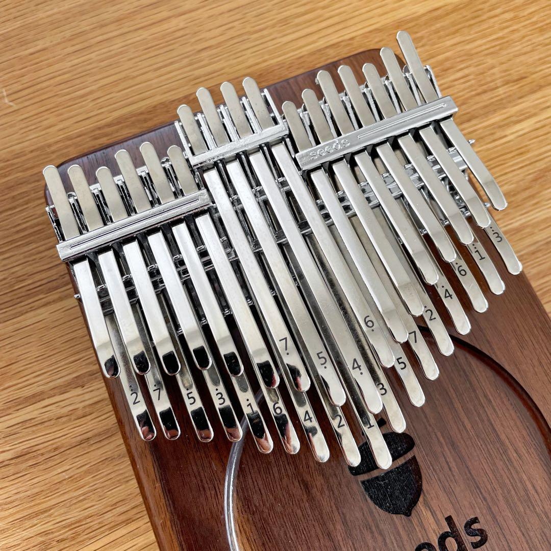 本日発送！！『希少』seeds ブラックウォルナット カリンバ 34キー