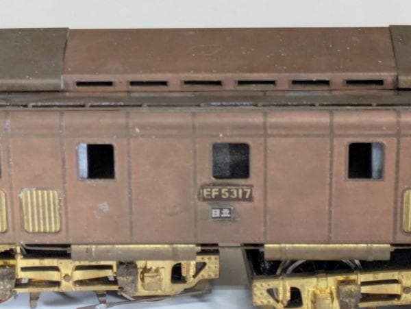 Y【ジャンク品】鉄道模型 EF5317 SANGO 部品取り 汚れ 欠品あり