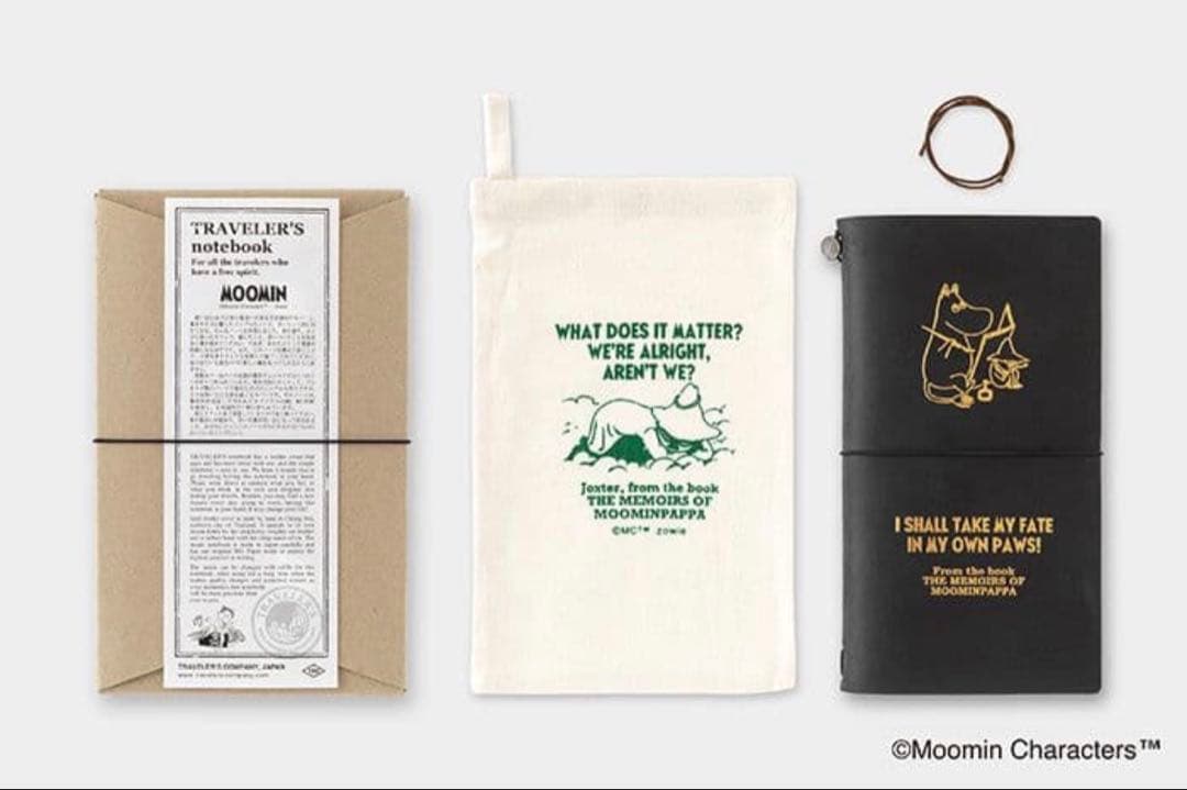 トラベラーズノート 限定セット MOOMIN パパの思い出 新品　未使用
