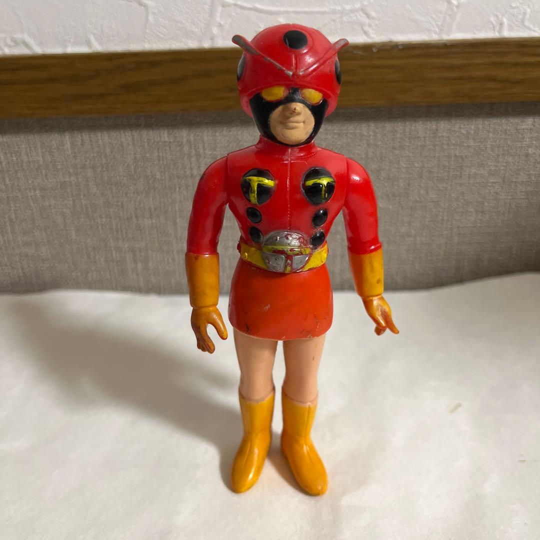 ⚠️レア　ポピー　仮面ライダーストロンガー　電波人間タックル　当時物　約13センチ