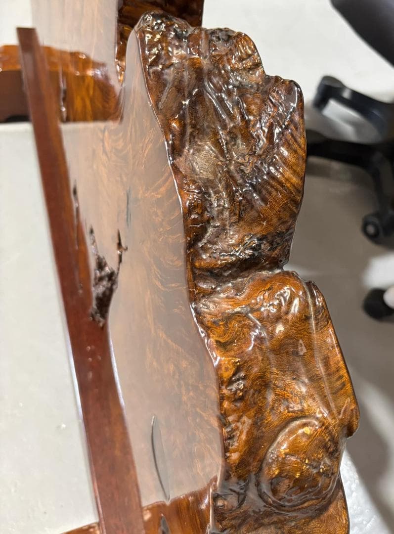 カズヒロ カズヒロ 直接引き取り最高級 一枚板天然木 衝立 Used