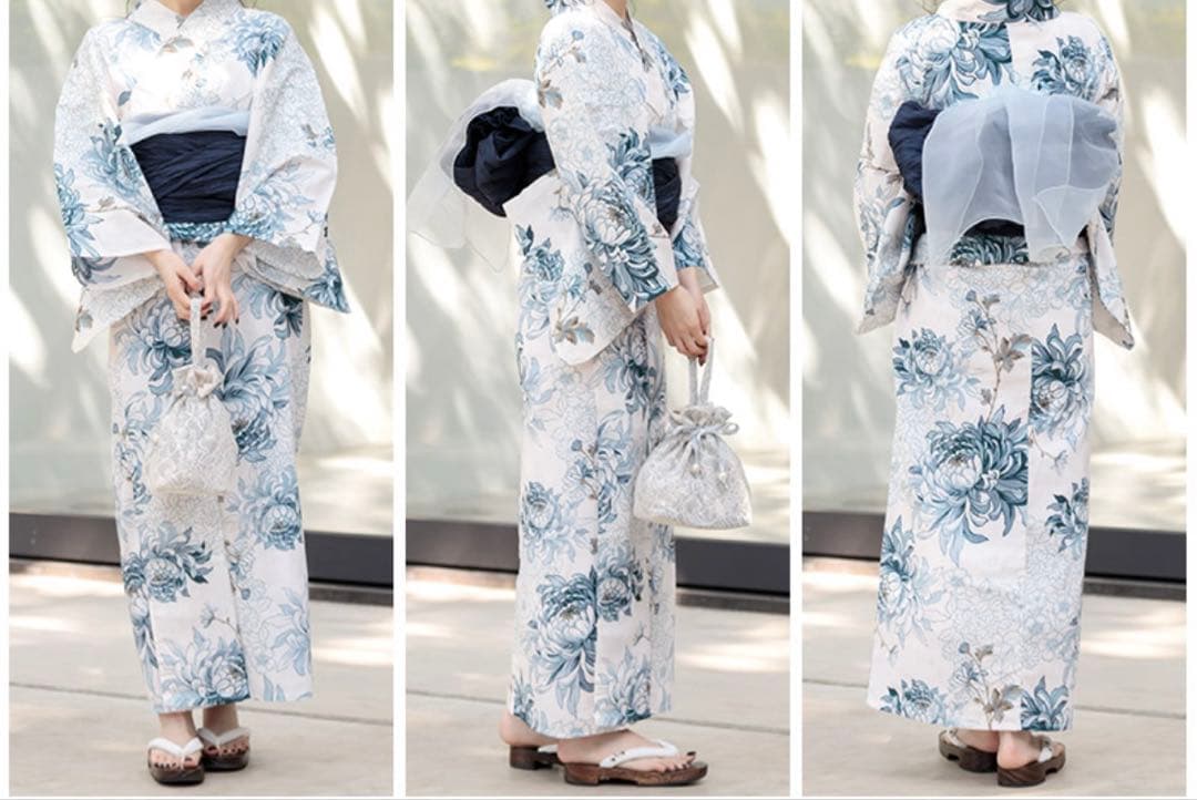 DITA 湊色の乱菊重ね 浴衣