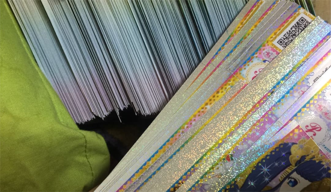 プリチャン まとめ売り 500枚位 ＋プリパラ50枚位