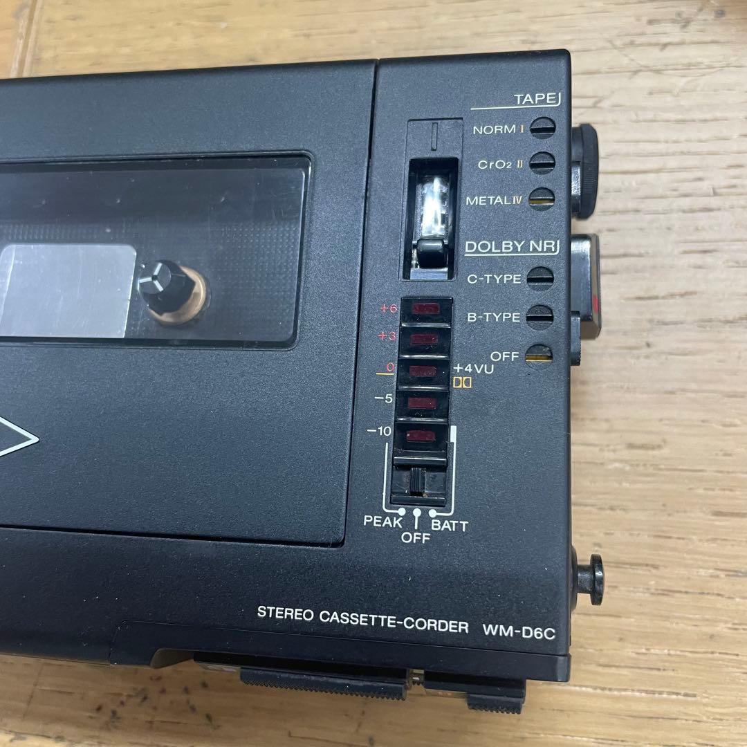 SONY WALKMAN WM-D6C カセットウォークマン