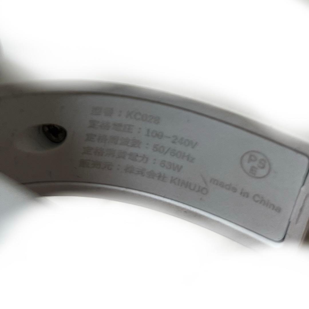 絹女-KINUJO-カールアイロン コテ 28mm　D1886