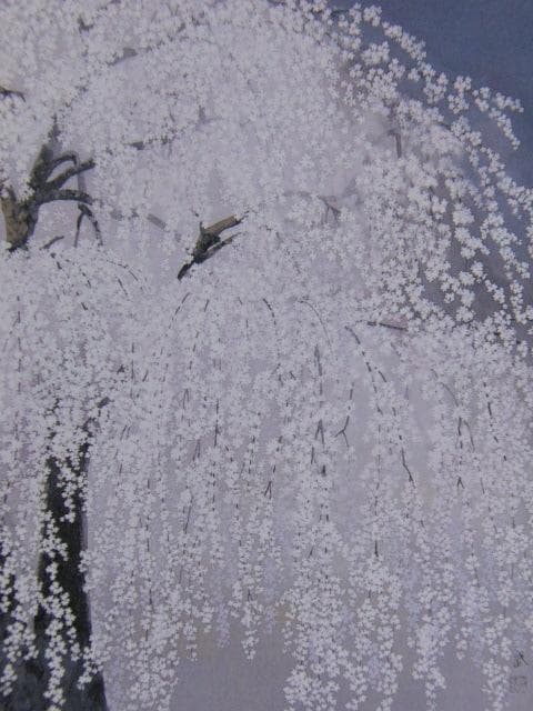 石田武、【月宵】、希少な額装用画集より、新品額装付、状態良好