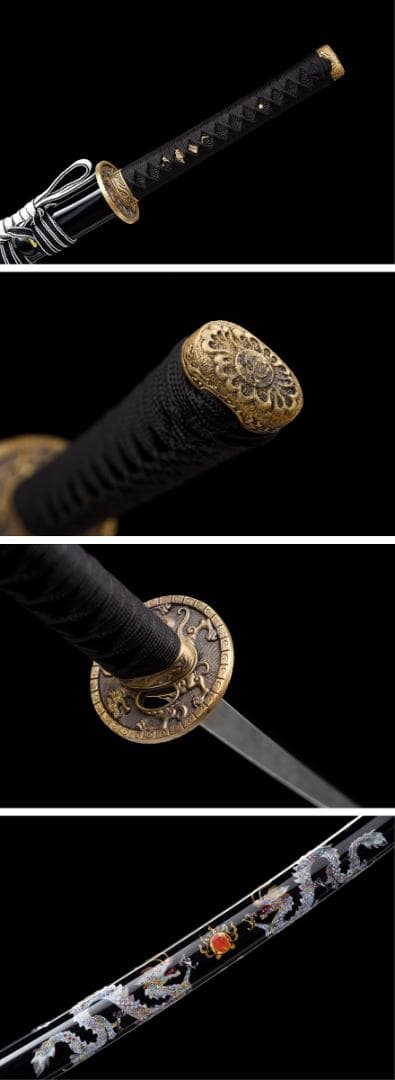 【侍―驚寂】 日本刀 模造刀 居合刀 武士道 武蔵 鑑賞用 手鍛造打