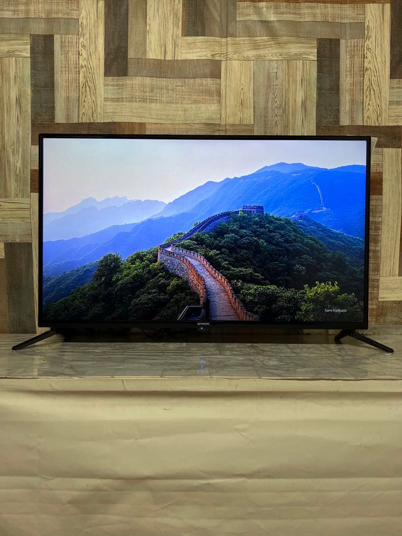 即日受渡❣️全国送料込マクスゼン43型液晶テレビゲームモード搭載。新品リモコン付