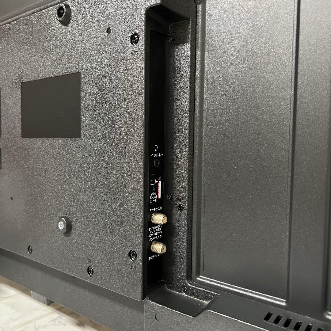 即日受渡❣️全国送料込マクスゼン43型液晶テレビゲームモード搭載。新品リモコン付