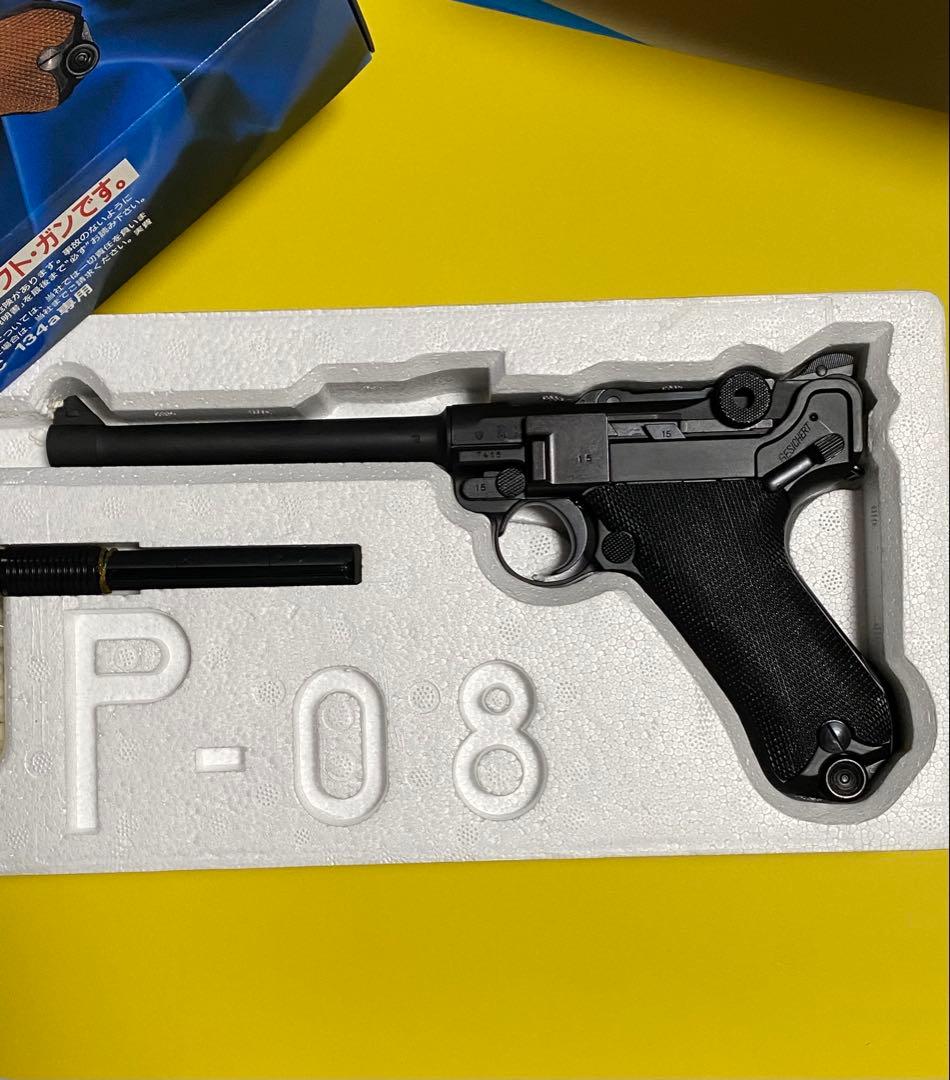 【新品 ガス未注入】LUGER P08 ガスピストル HW 6inch