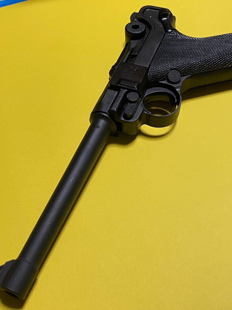 【新品 ガス未注入】LUGER P08 ガスピストル HW 6inch
