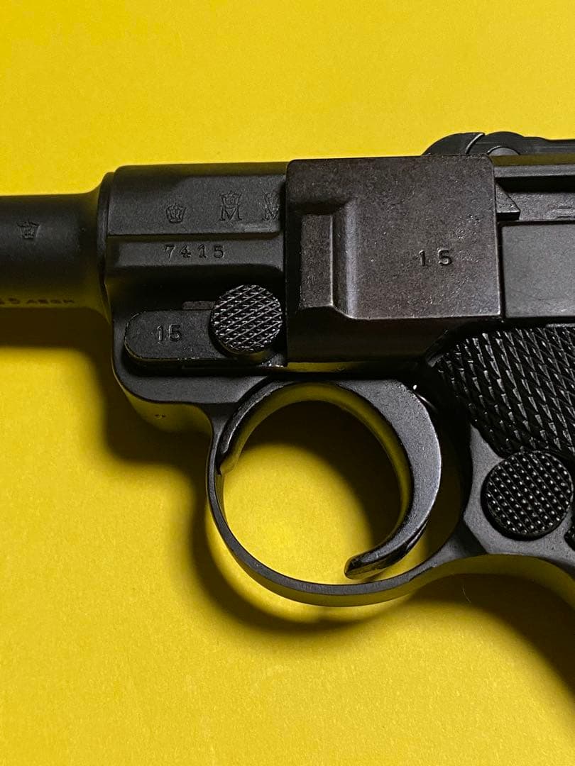 【新品 ガス未注入】LUGER P08 ガスピストル HW 6inch