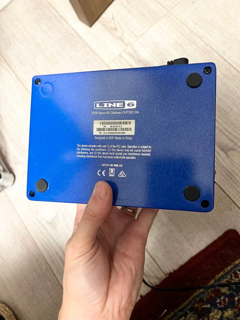 LINE 6 HX Stomp ブルー