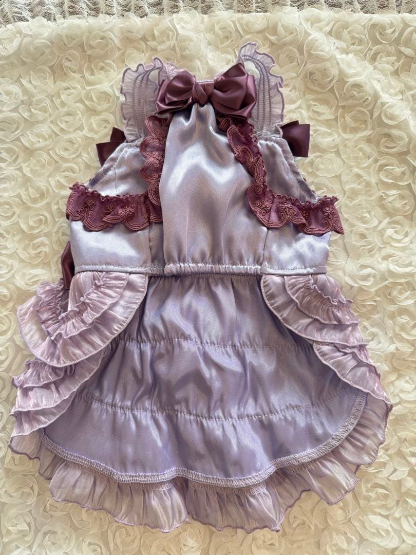 きゃんナナ　サテンドレスアップワンピース