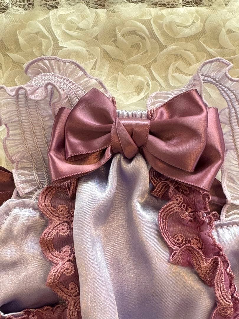 きゃんナナ　サテンドレスアップワンピース