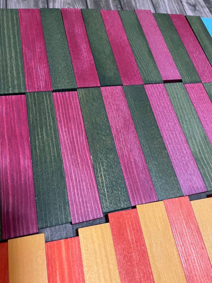 【美品】ＫＡＰＬＡ　カプラ オクトカラー 100ピース 積み木　木製　知育玩具