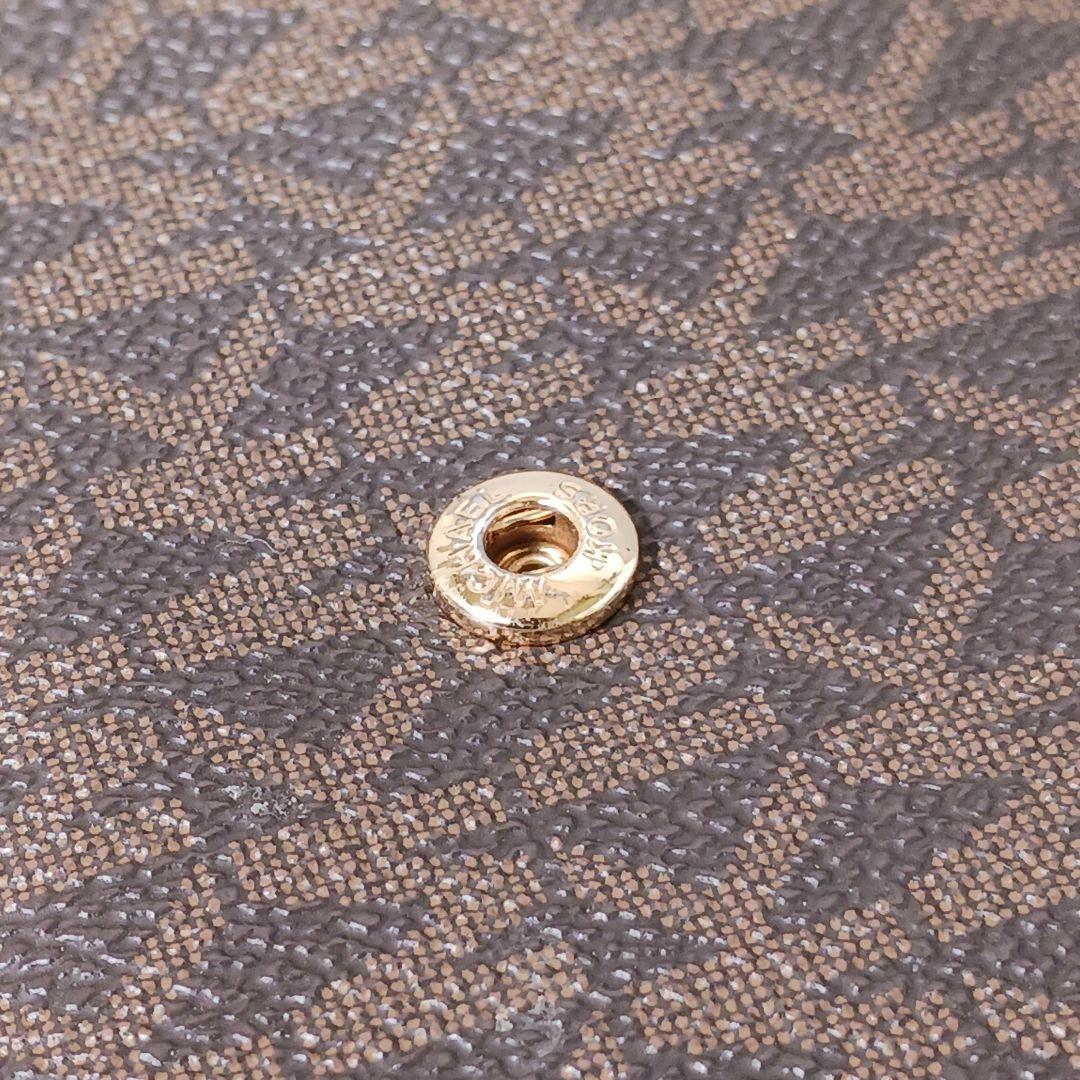 632/未使用/MICHAEL KORS マイケルコース/二つ折り財布/ブラウン